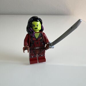 LEGO Gamora Minifigure sh124 Marvel Guardians Of The Galaxy 76021
